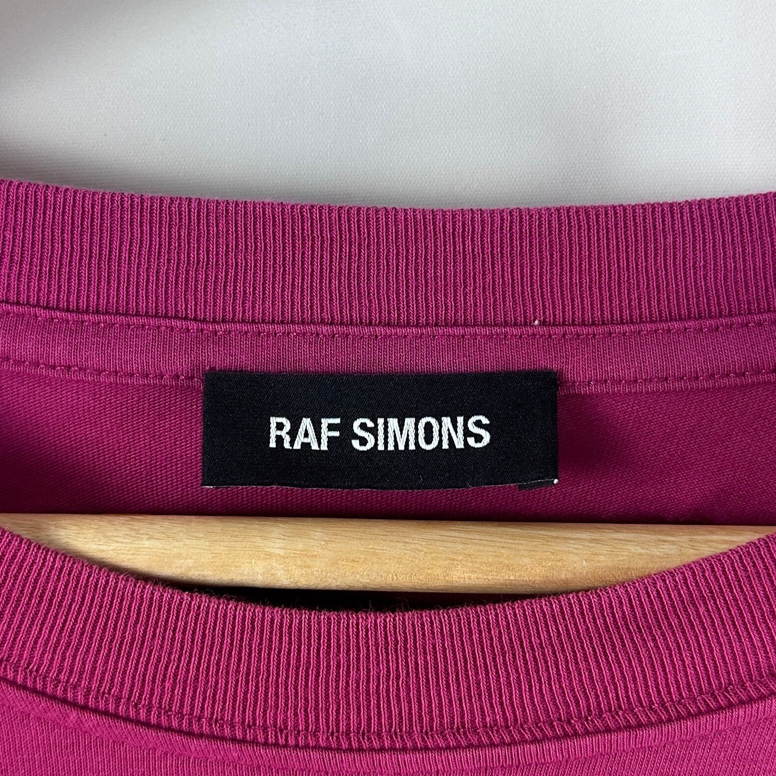 Raf Simons F/W21 Pink Blair Nebraska Tee Size US XL / EU 56 / 4 - 4 Thumbnail