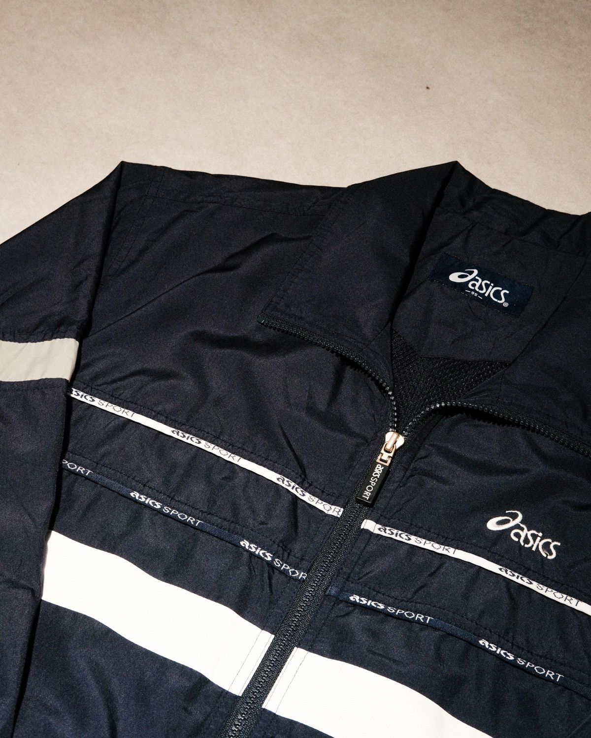 Asics × Vintage Asics Sport 95 Windbreaker Jacket Size US L / EU 52-54 / 3 - 4 Thumbnail