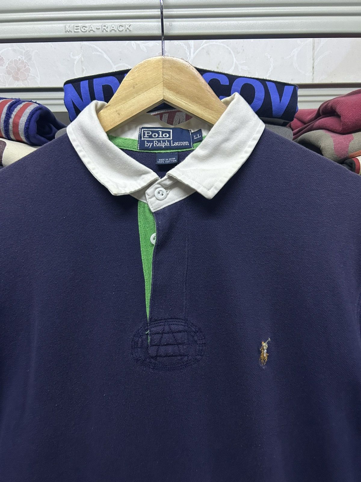 Polo Ralph Lauren vintage polo ralph lauren collar shirt Size US L / EU 52-54 / 3 - 2 Thumbnail