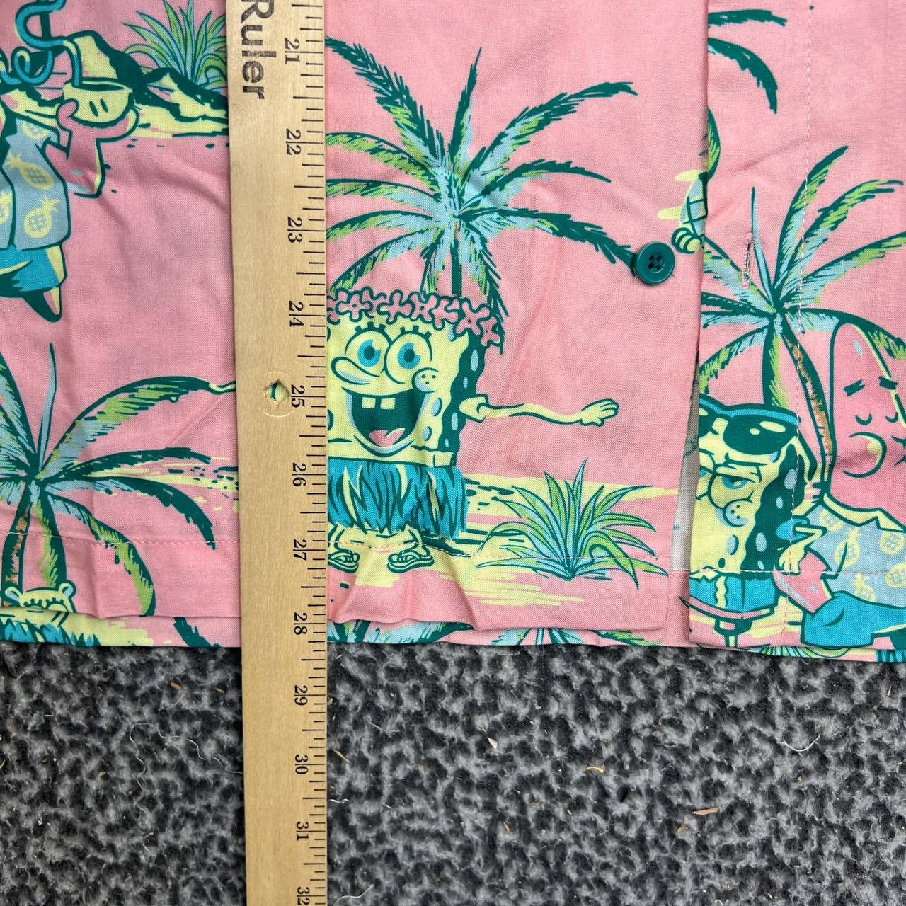 Nickelodeon Nickelodeon SpongeBob SquarePants Men XL Hula Hawaiian Size US XL / EU 56 / 4 - 4 Thumbnail