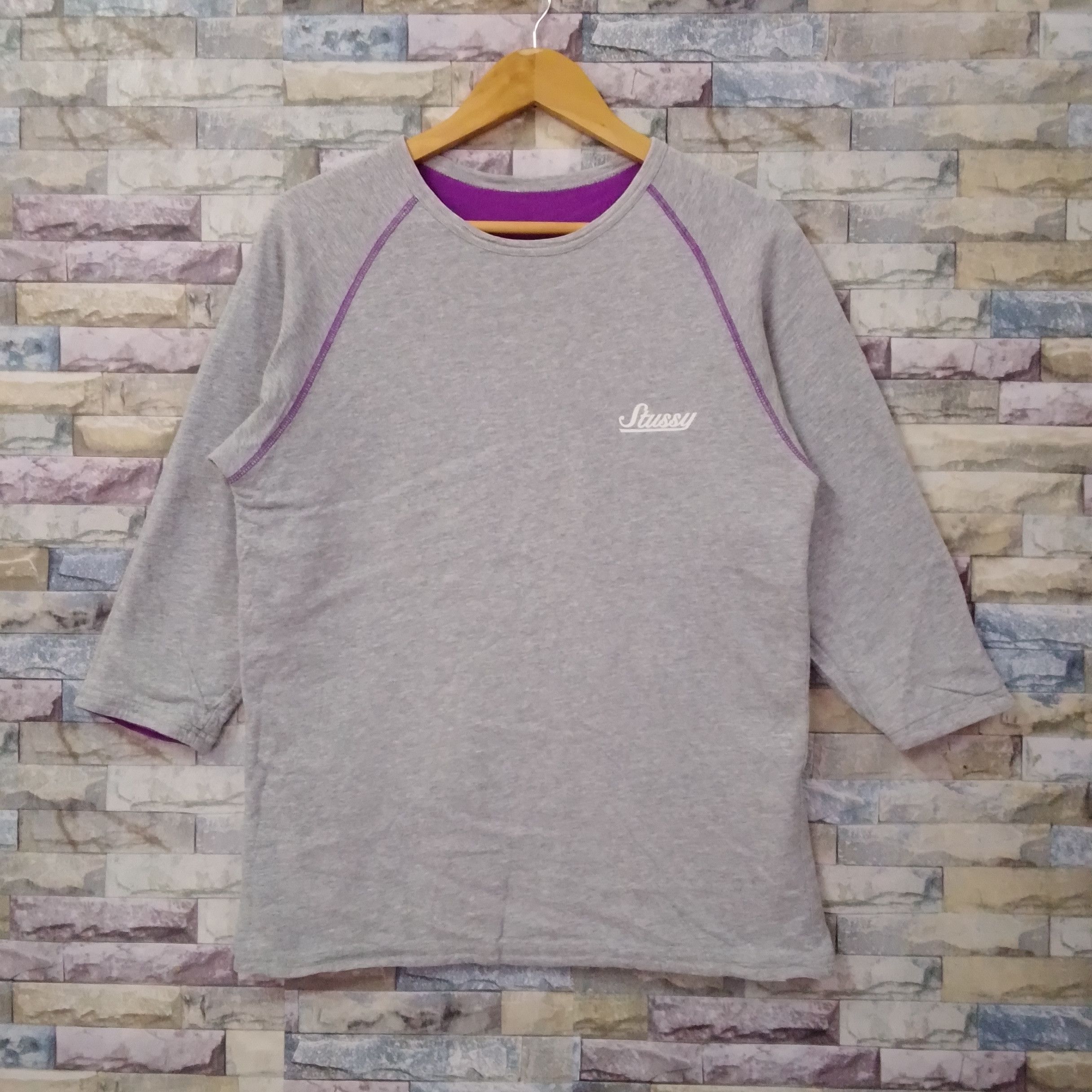 Stussy Stussy N.Y.L.T.L.A With Signature Double S Logo 3q Sweat Size S / US 4 / IT 40 - 2 Thumbnail