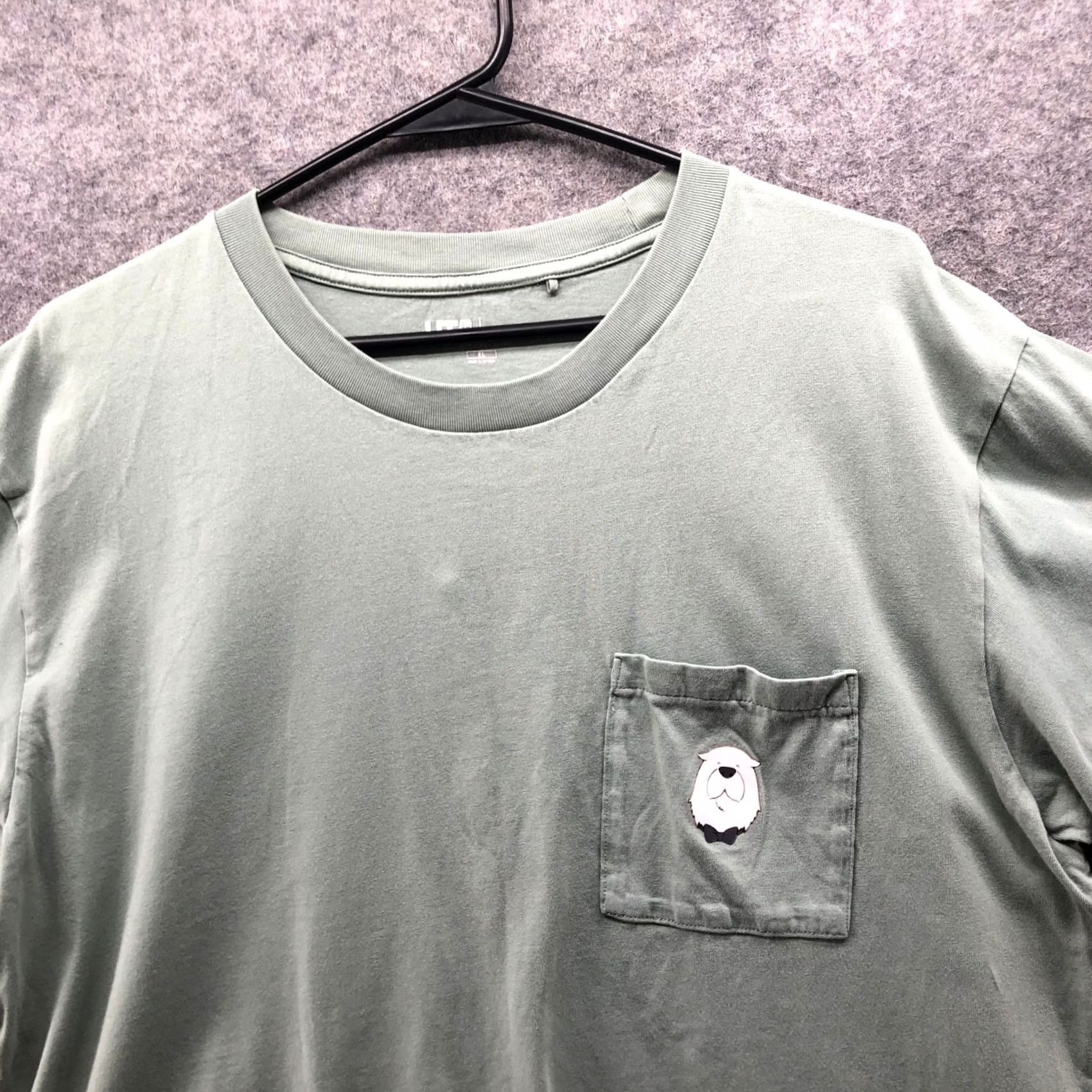 Uniqlo VINTAGE Uniqlo Spy x Family Bond Forger Pocket Tee Mens XL Sage Green T-Shirt Size US XL / EU 56 / 4 - 3 Thumbnail