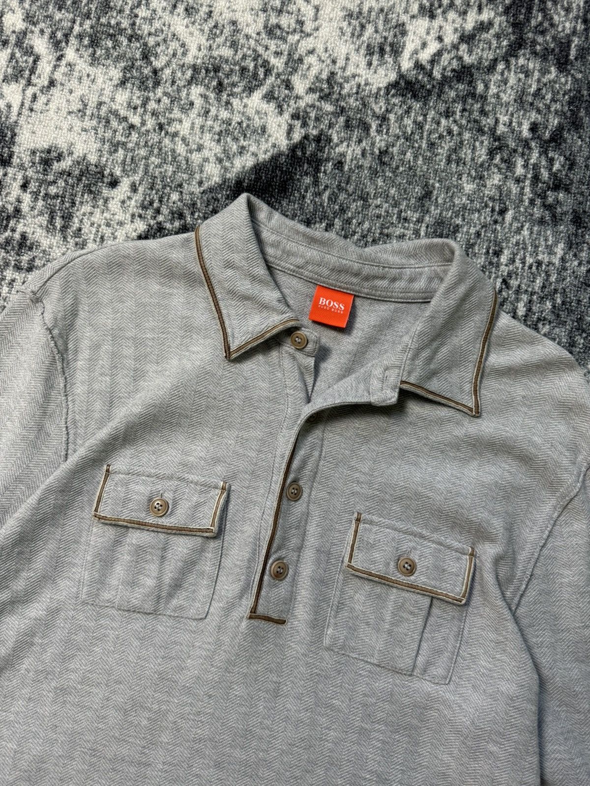 Hugo Boss Vintage Hugo Boss Polo Classic Long Sleeve Casual 90s Y2K Size US M / EU 48-50 / 2 - 4 Thumbnail
