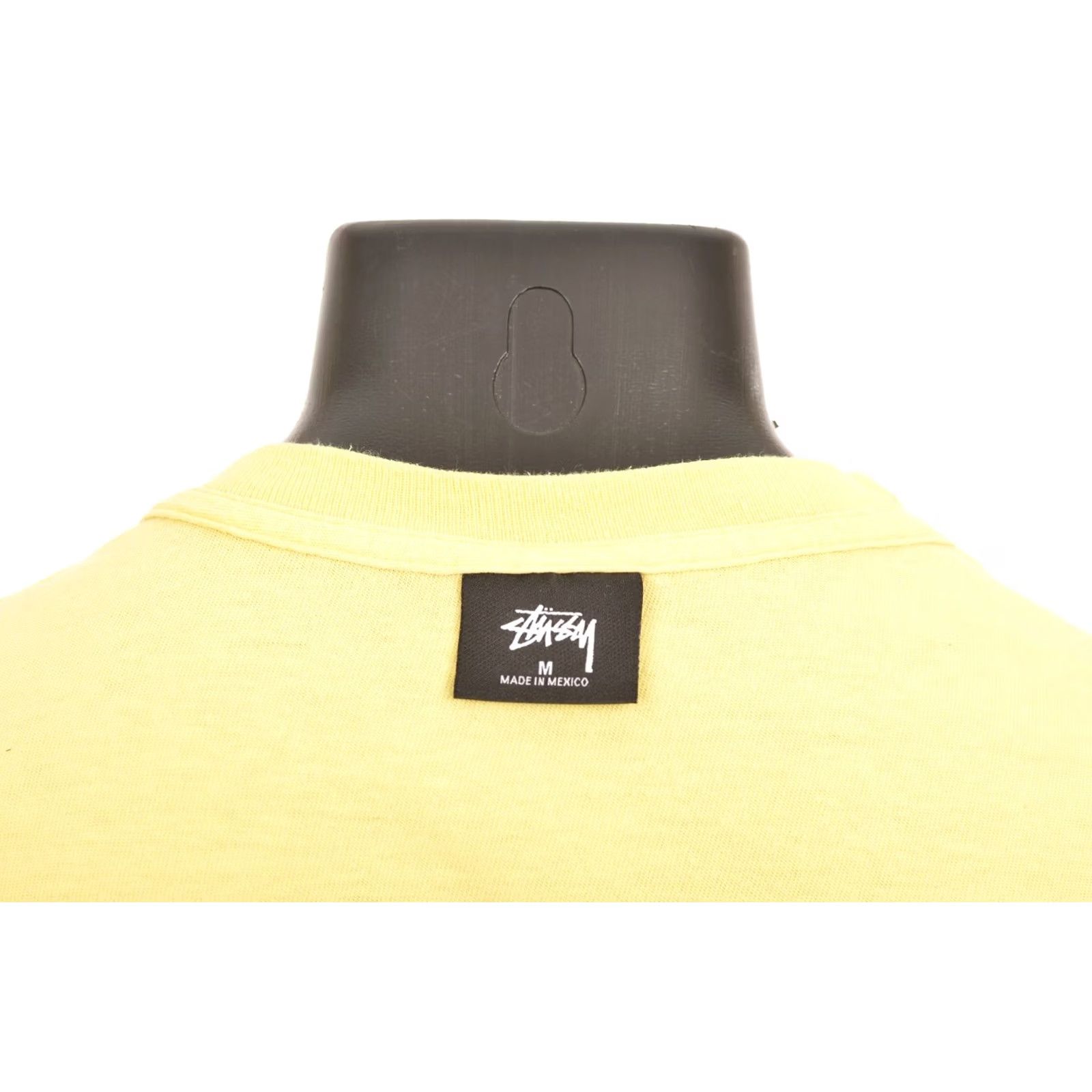 Logo 7 Stussy Big Logo Yellow T-Shirt M Mens Tee Short Sleeve Shirt Size US M / EU 48-50 / 2 - 5 Thumbnail