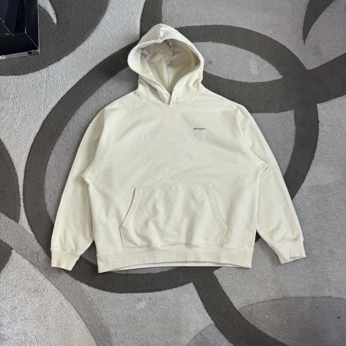 Spyder Off the Label Hoodie Reversible Boxy Fit Beige Streetwear XL Size US XL / EU 56 / 4 - 19 Thumbnail