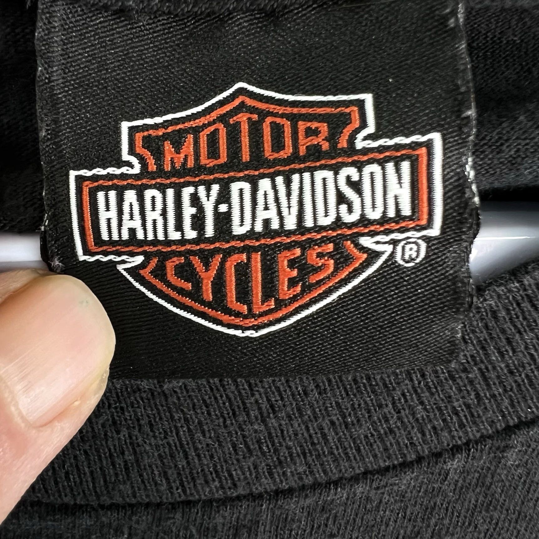 Harley Davidson Harley-Davidson Live Free Ride Free T-Shirt Black Crew Neck Short Sleeve Men’s Size L Graphic Print Biker 2010s Size US L / EU 52-54 / 3 - 5 Thumbnail