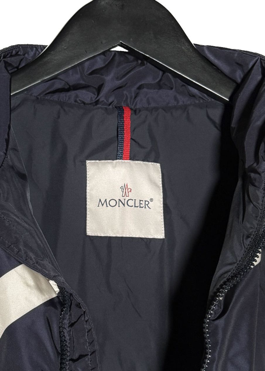 Moncler Moncler Navy Blue Logo Bert Down Jacket Size US M / EU 48-50 / 2 - 10 Thumbnail