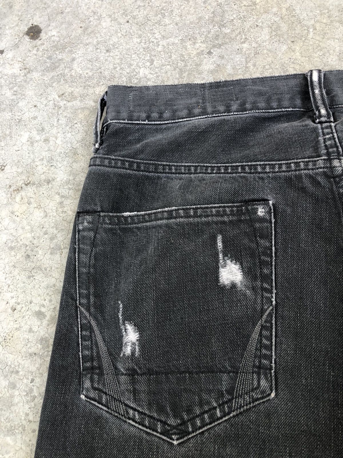 Allsaints Allsaints Distressed Denim Skinny Jeans Size US 31 - 16 Thumbnail