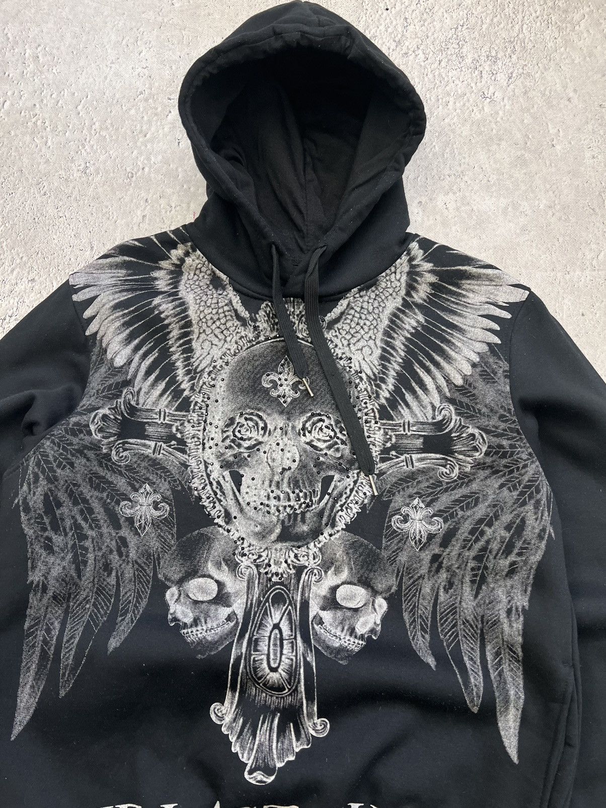Christian Audigier Vintage * Ed Hardy by Christian Audigier Zip Hoodie Y2K RARE Size US S / EU 44-46 / 1 - 4 Thumbnail
