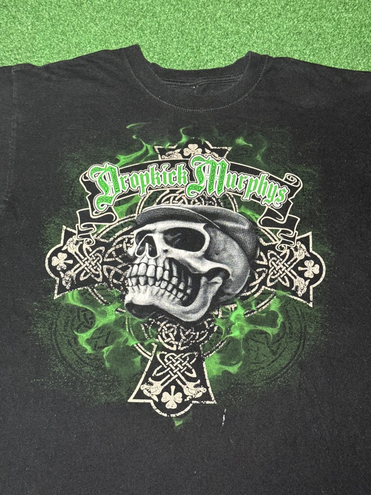 Band Tees Vtg Drop Kick Murphys Skull Irish Punk Celtic Band T Shirt Size US L / EU 52-54 / 3 - 2 Thumbnail
