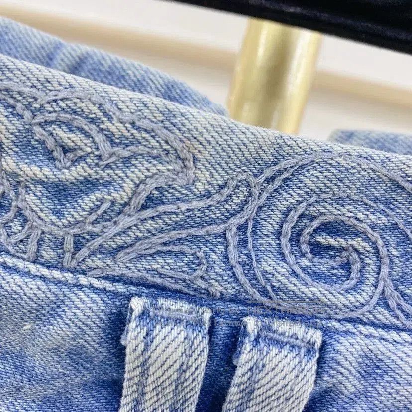 Balmain Balmain Denim Shorts. Size 35" - 5 Thumbnail