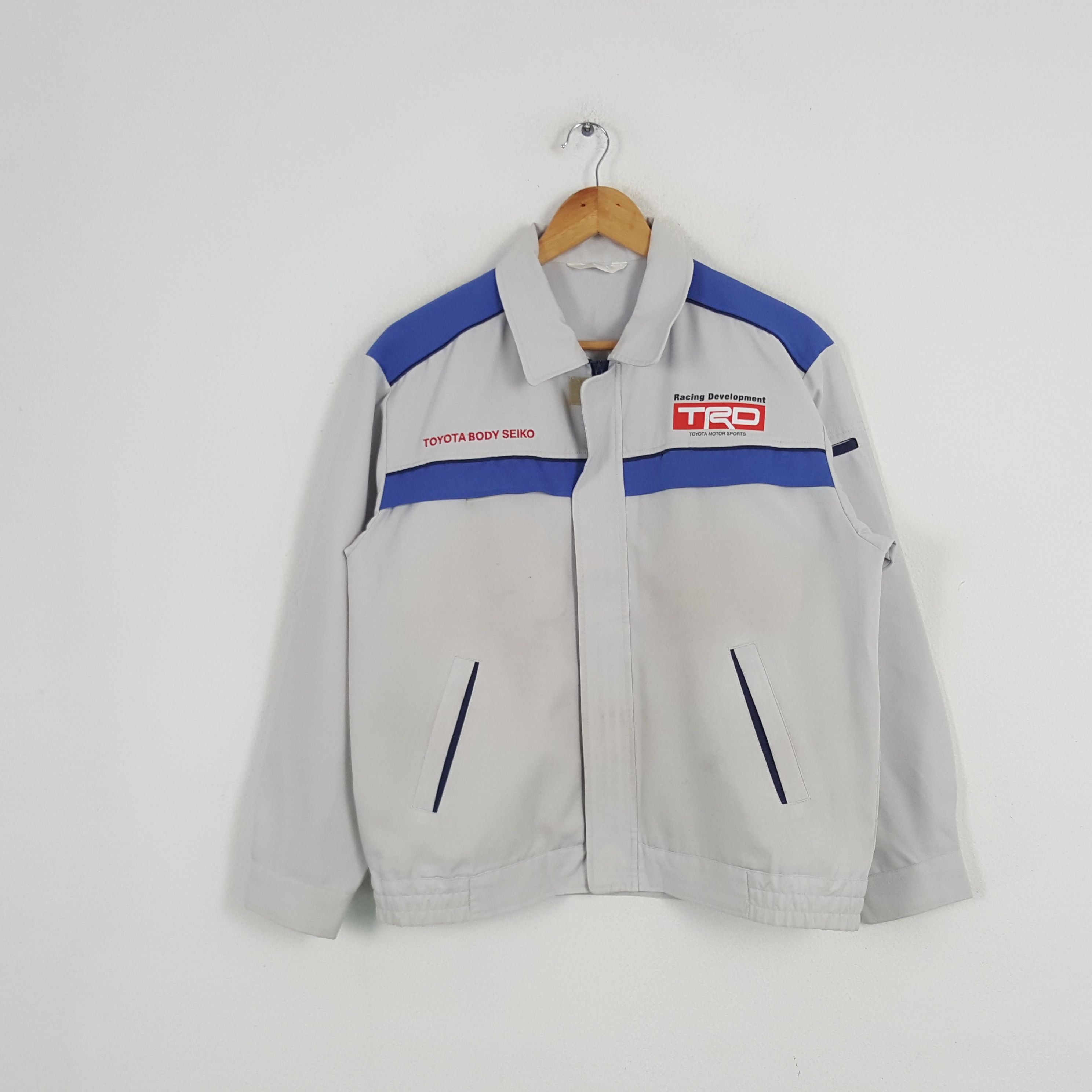 Japanese Brand × Vintage Vintage Racing Development TRD Toyota Team Custom Art Jacket Size US L / EU 52-54 / 3 - 3 Thumbnail