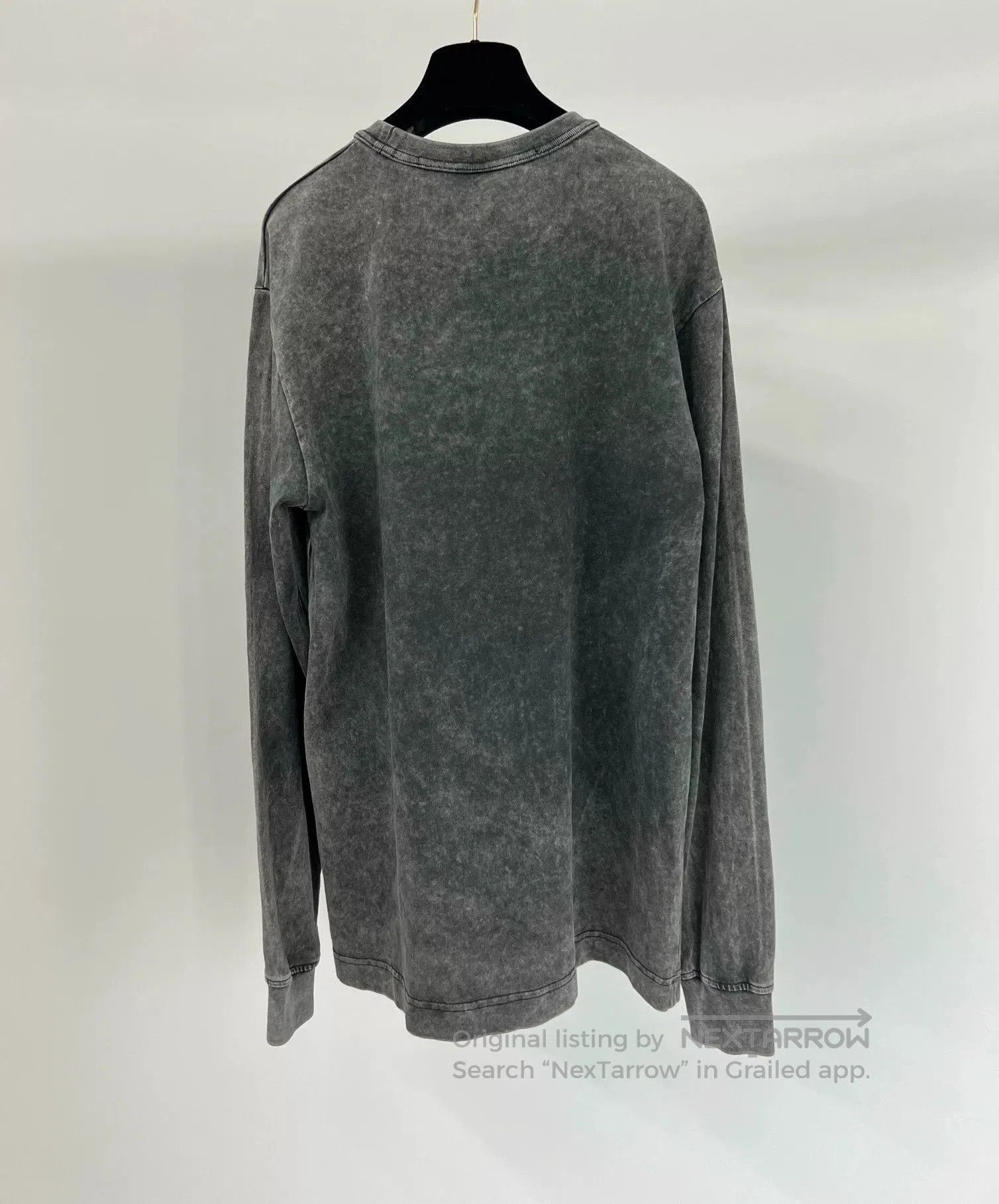 Alexander Wang Alexander Wang Gray Red Lips Sweatshirt. Size XS / US 0-2 / IT 36-38 - 2 Thumbnail