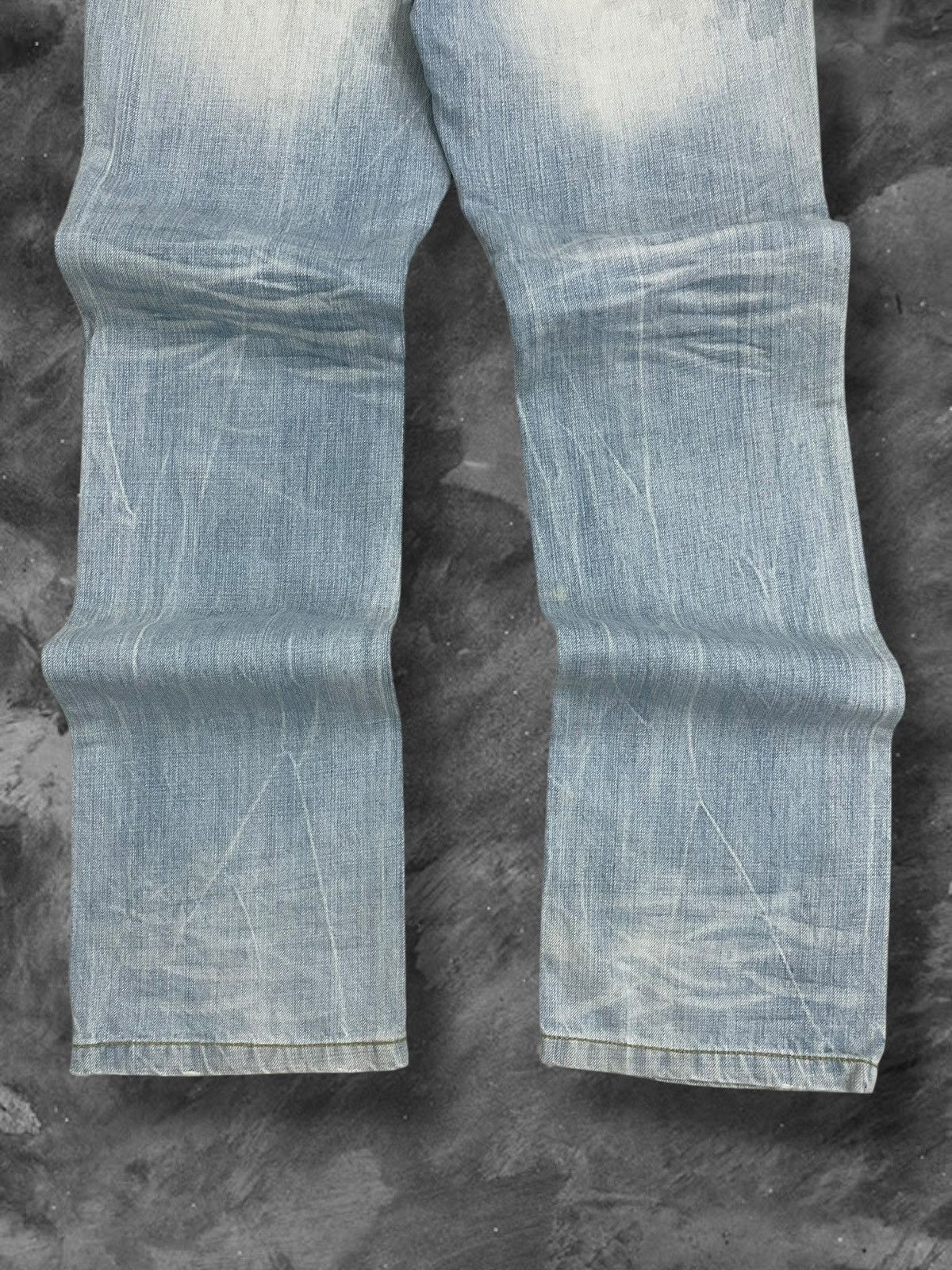 Hysteric Glamour Vintage 1999s Rare Style Designer Buzzspunky Artwork Denim Size US 30 / EU 46 - 12 Thumbnail
