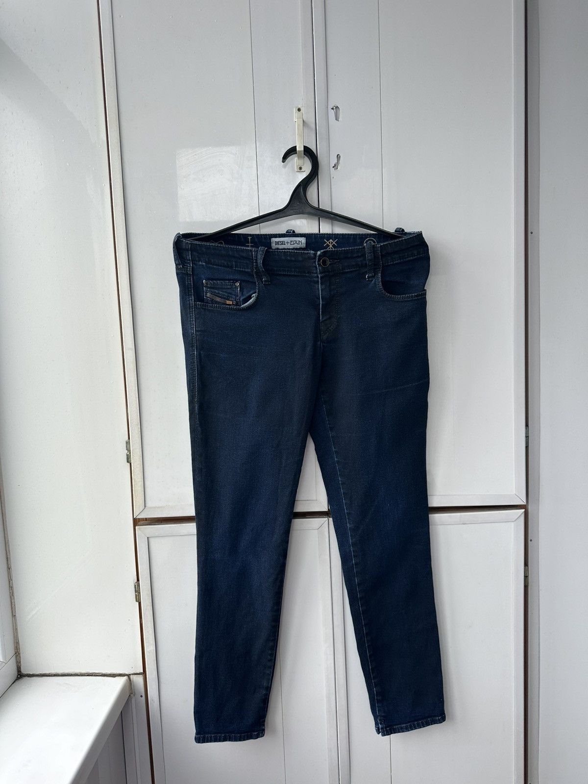 Diesel Vintage Diesel x Edu Denim Jeans Y2K Size US 31 - 3 Thumbnail