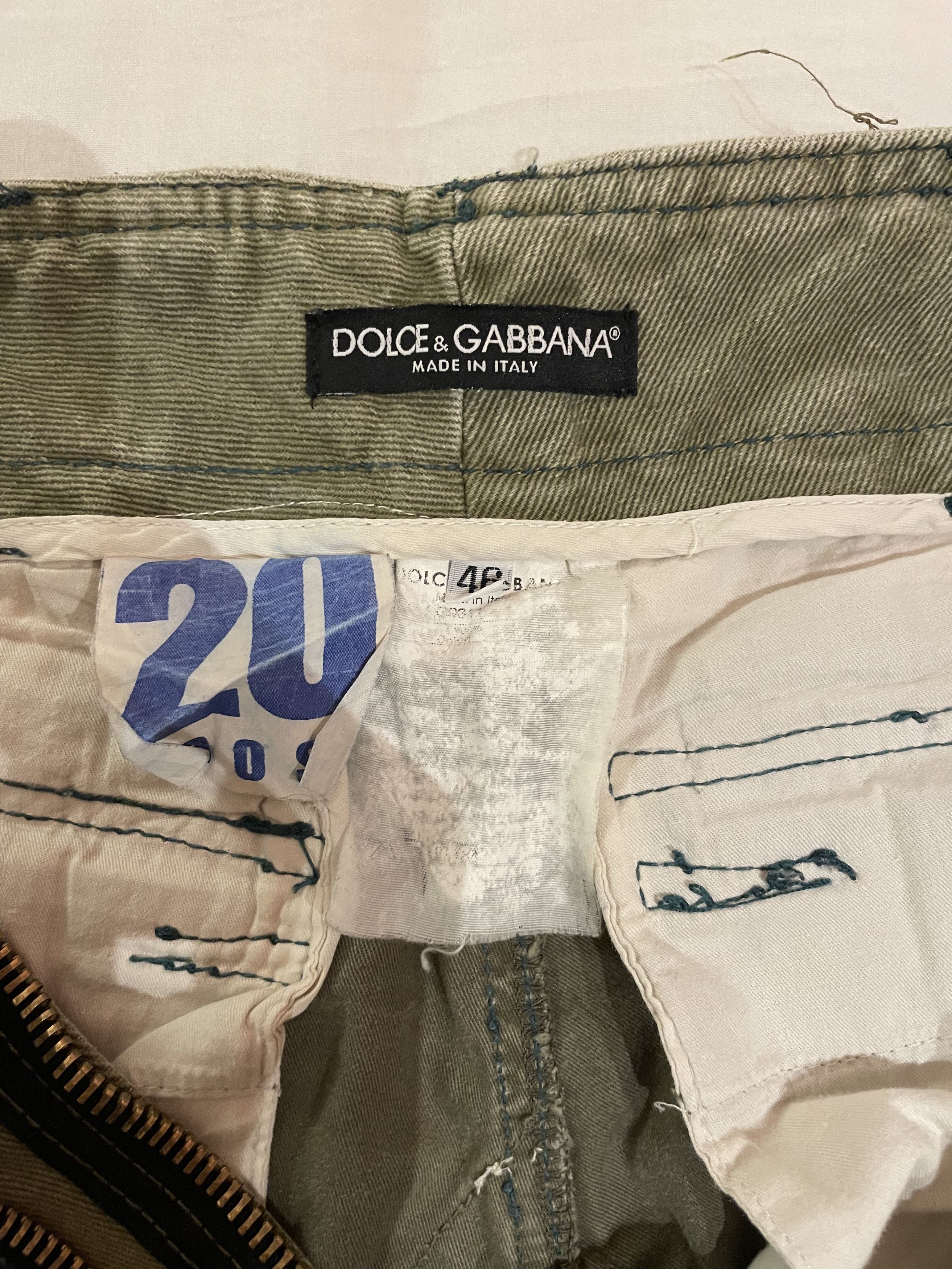 Dolce & Gabbana AW2006 Dolche & Gabbana Cargo Zipper Pants Size US 32 / EU 48 - 3 Thumbnail
