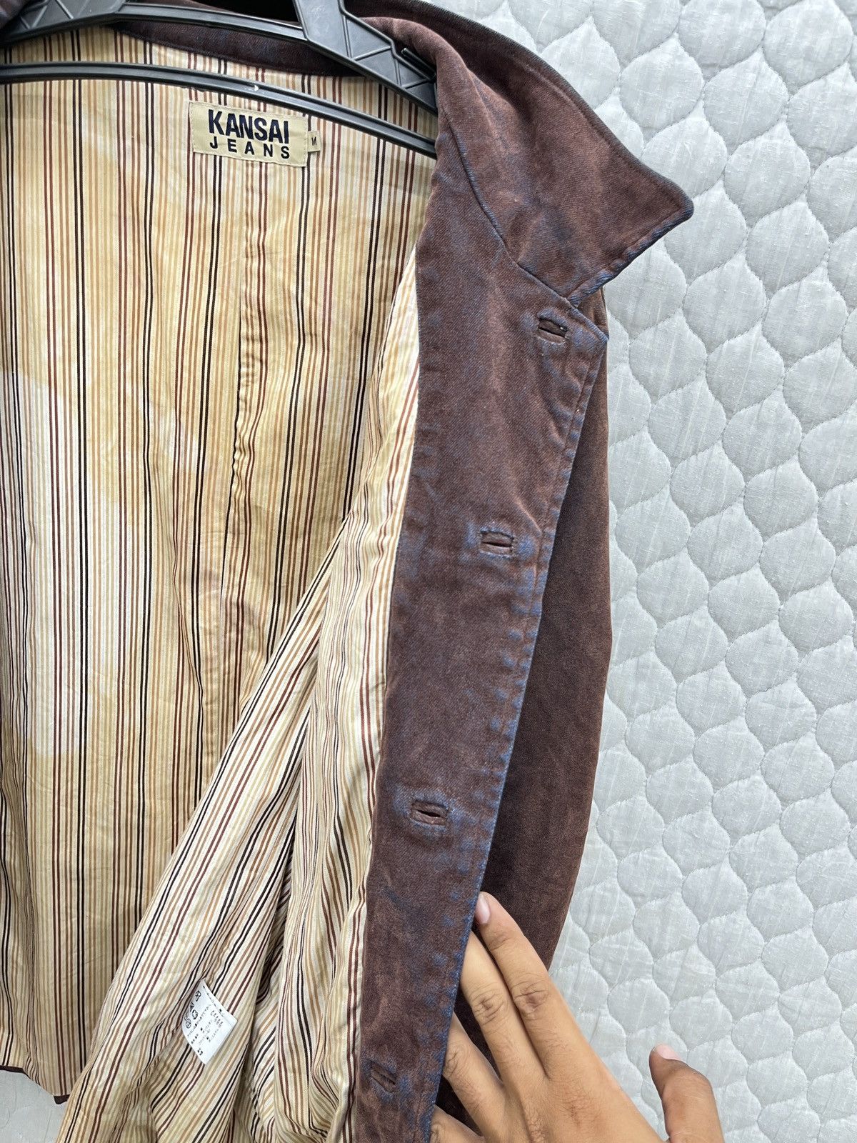 Kansai Yamamoto × Vintage 🔥🔥🔥ARCHIVE VTG KANSAI JEANS JACKET Size US M / EU 48-50 / 2 - 12 Thumbnail