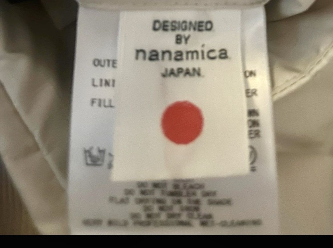 Nanamica Nanamica Reversible Down Coat KODENSHI Beige M Size US M / EU 48-50 / 2 - 11 Thumbnail