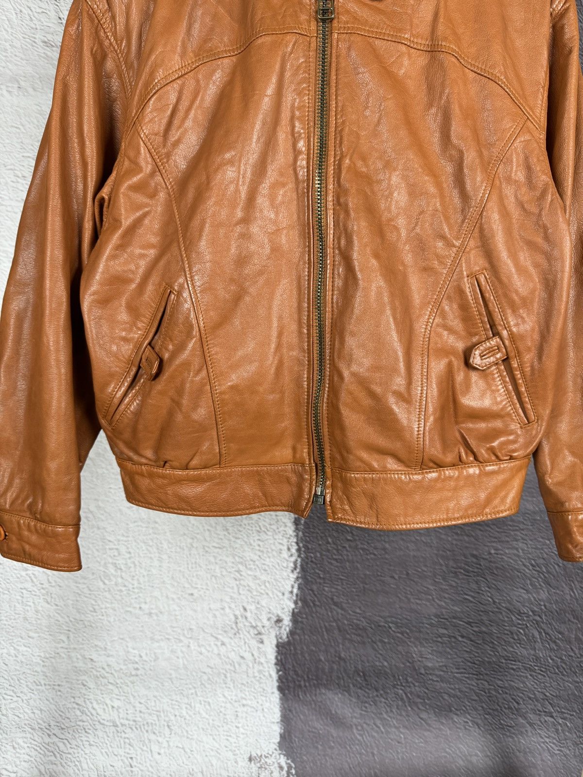 GF Ferre Vintage Leather Oaks by Gianfranco Ferre leather jacket rare Size US M / EU 48-50 / 2 - 6 Thumbnail