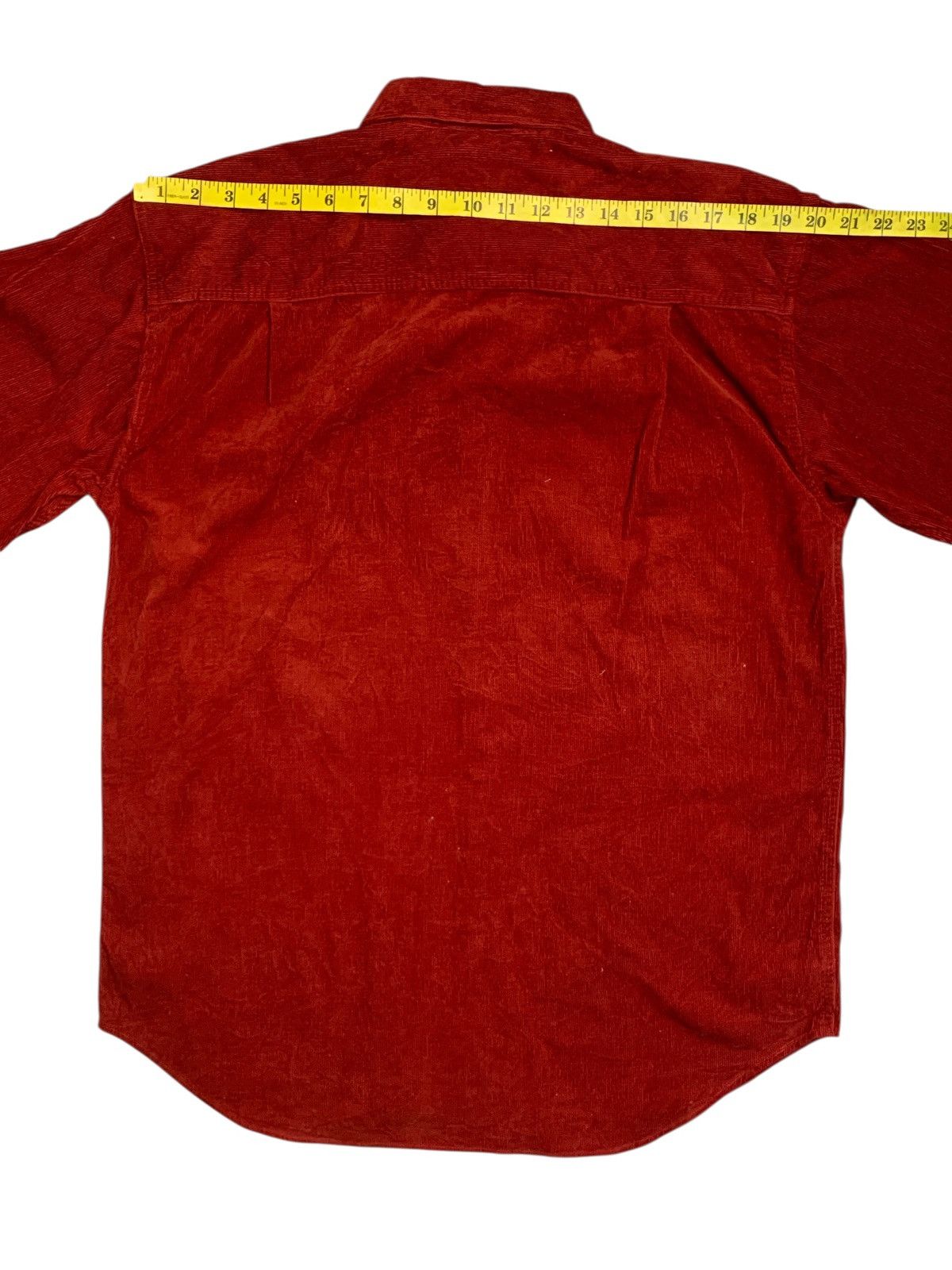 Japanese Brand Rare Design Work Plant Soft Corduroy Button Ups Shirts Size US M / EU 48-50 / 2 - 9 Thumbnail