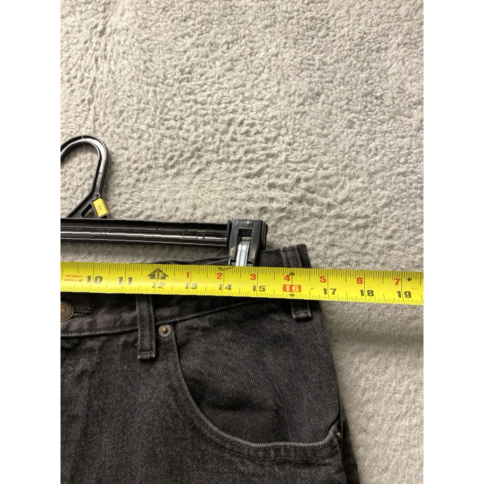 Gap VINTAGE Gap Jeans Men 33 Regular 90s Black Wash 36 Inseam Jeans Size US 33 - 2 Thumbnail
