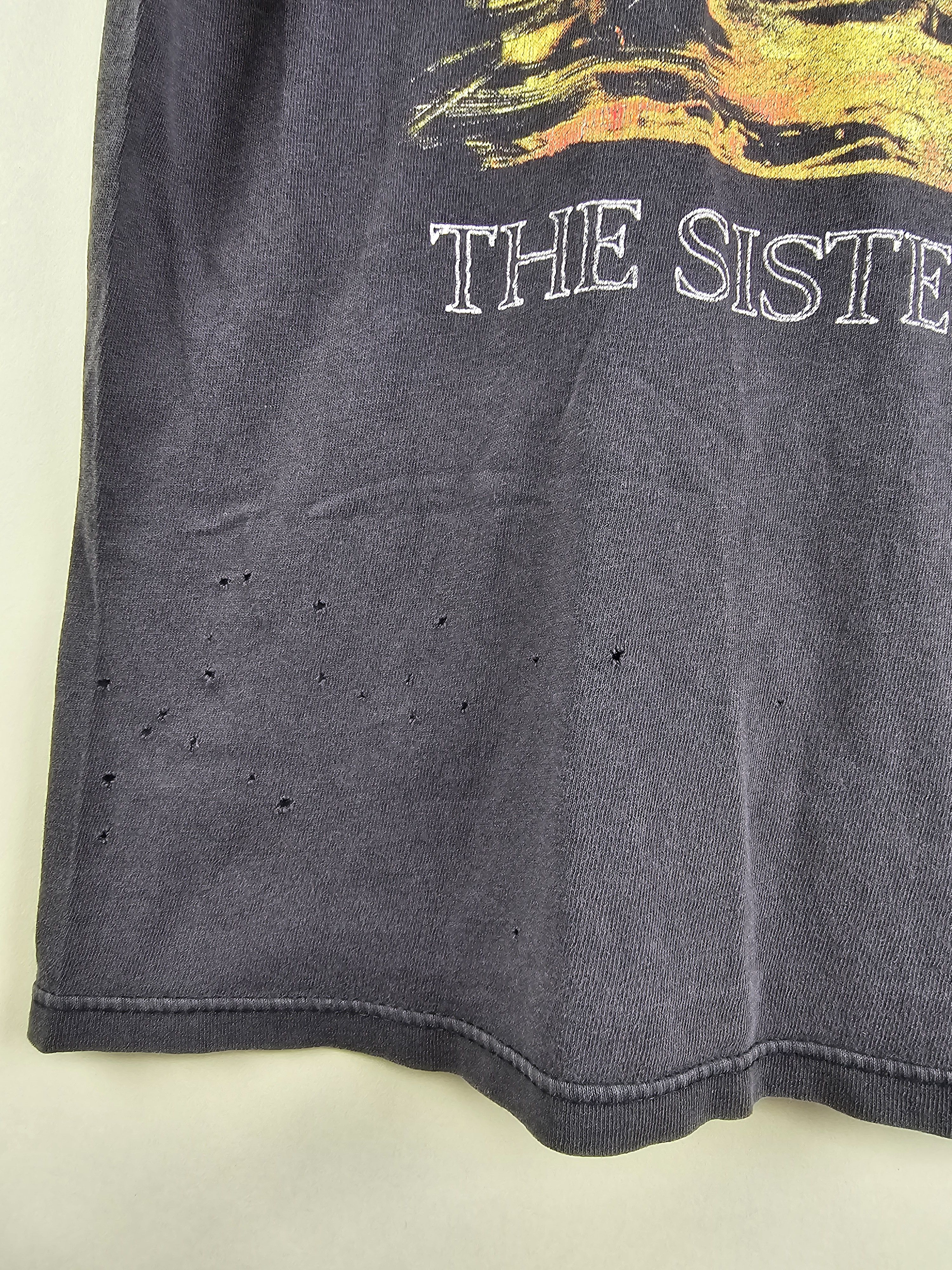 Band Tees × Vintage 90s The Sisters of Mercy Vision Thing Tour XL 22" 27" Size US XL / EU 56 / 4 - 3 Thumbnail
