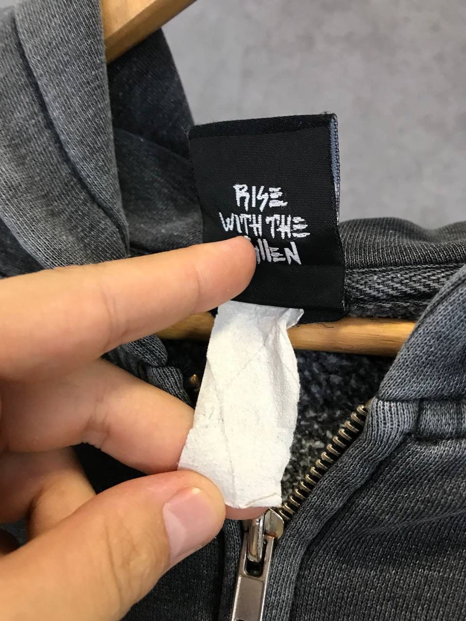 Fallen Rise With The Fallen RWTF streetwear zip hoodie Size US S / EU 44-46 / 1 - 7 Thumbnail