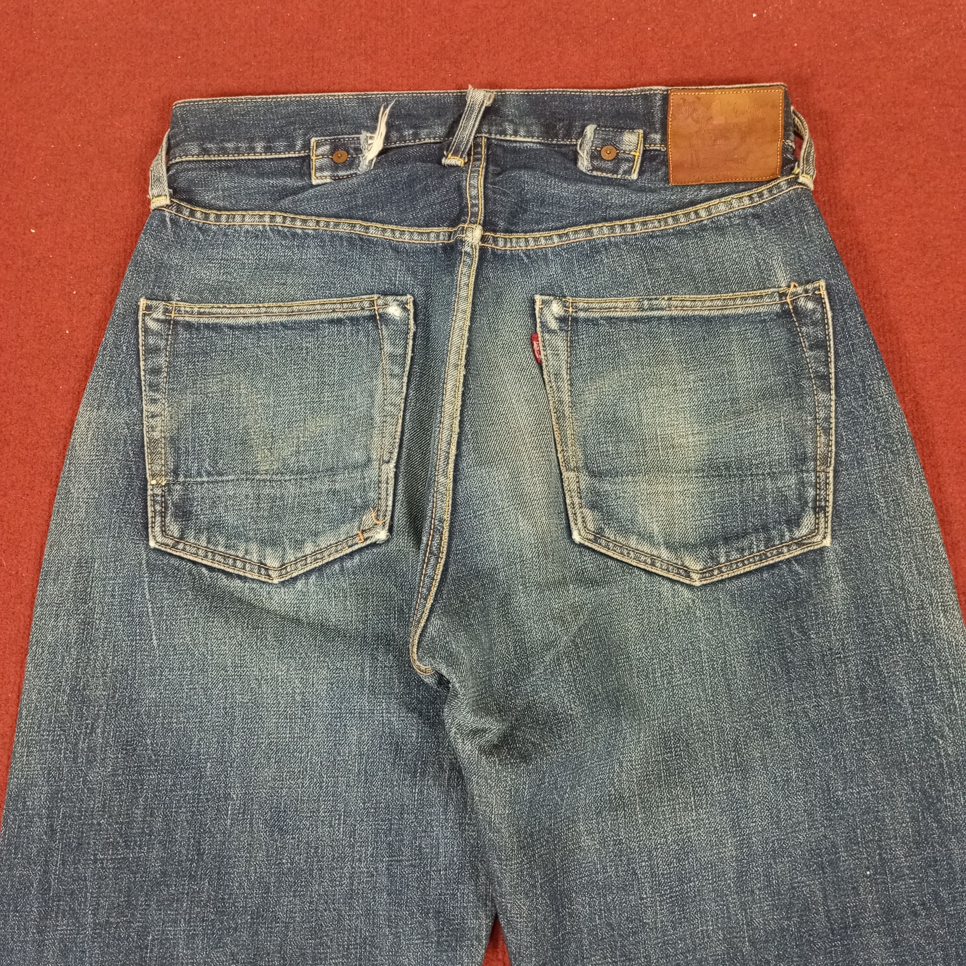 Evisu × Vintage Evis Japanese Brand Fashion Style Custom Daicock Jeans Size US 29 - 5 Thumbnail