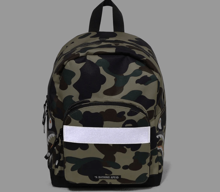 Bape A Bathing ape 1ST CAMO SHARK DAYPACK Kids Size ONE SIZE - 5 Thumbnail