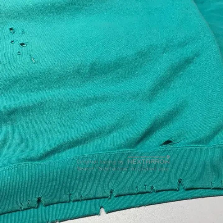 Balenciaga Balenciaga Distressed Hooded Sweatshirt for Men. Size US S / EU 44-46 / 1 - 9 Thumbnail