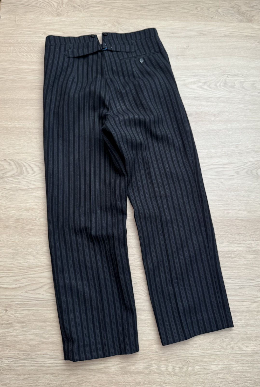 Vintage Vintage 40-50’s Archival Handmade Original WWII Wool Pants Size US 31 - 5 Thumbnail