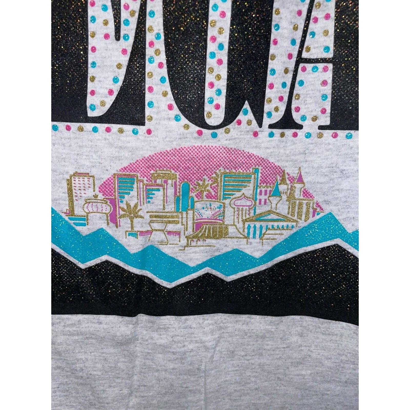 Vintage Vintage Las Vegas Shirt Tee 90s Neon Tourist Graphic Large Size US L / EU 52-54 / 3 - 6 Thumbnail