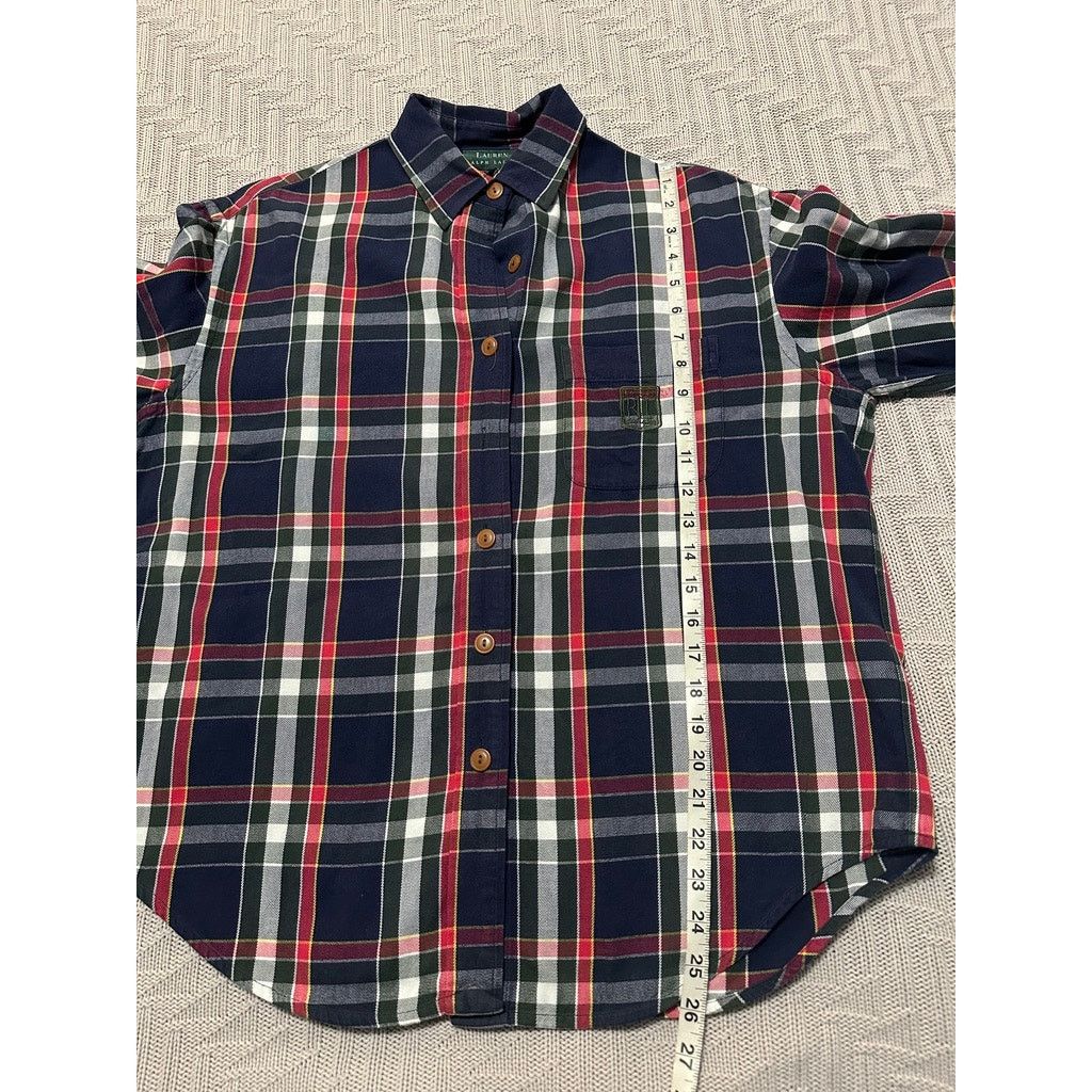 Lauren Ralph Lauren Lauren Ralph Lauren blue fall plaid button down size L Size US L / EU 52-54 / 3 - 7 Thumbnail