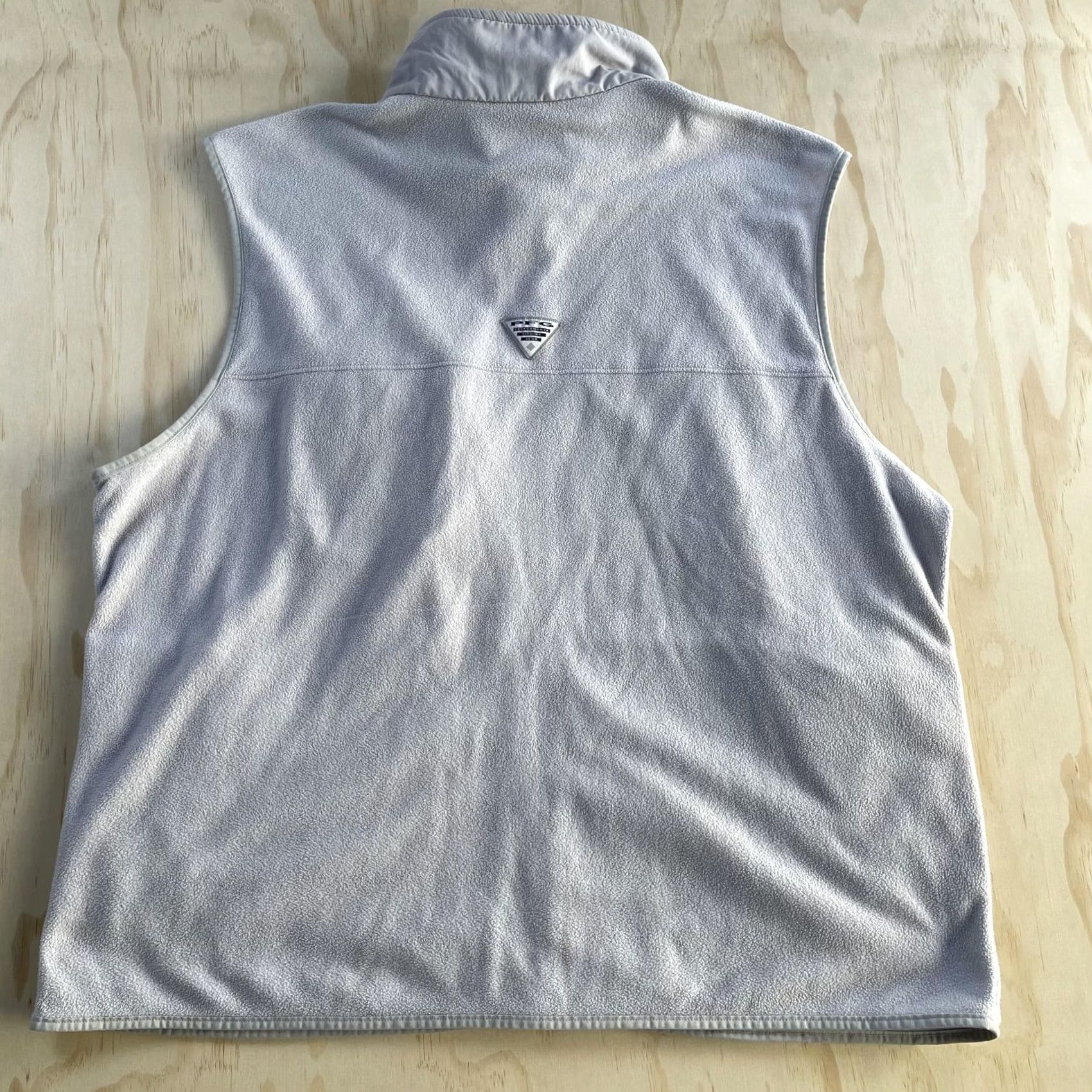 Vintage Columbia PFG Vest Mens 2XL Gray Fleece Full Zip Performance Fishing Gear Outdoor Vest Size US XXL / EU 58 / 5 - 4 Thumbnail