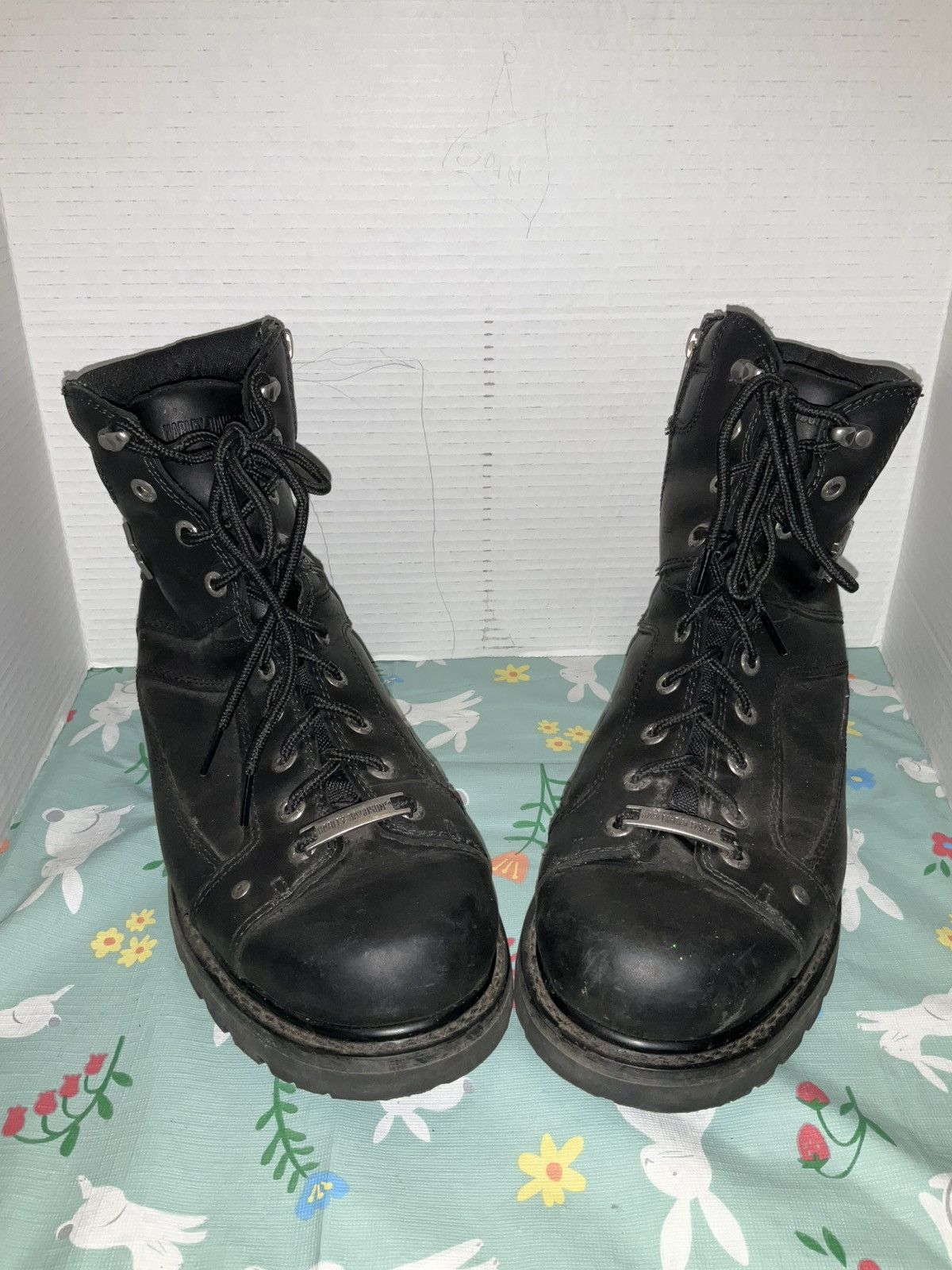 Harley Davidson Motorcycle Boots Size US 13 / EU 46 - 1 Thumbnail