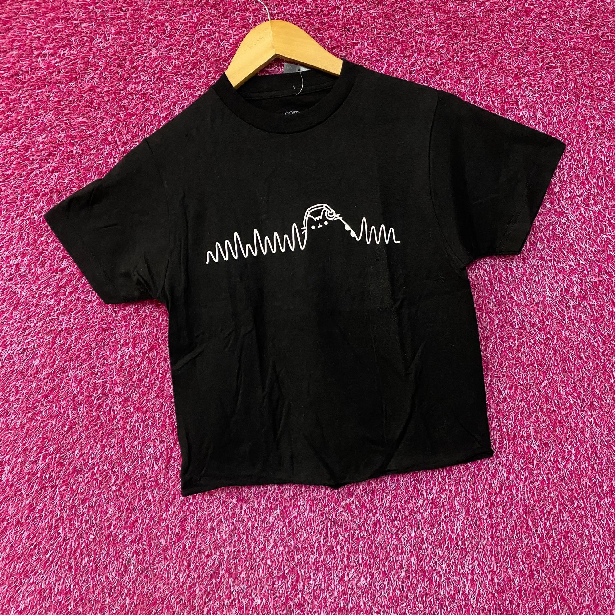 Other DJ Pusheen Beat da Beat Up Kawaii Pusheen The Cat Crop Top X Size XS / US 0-2 / IT 36-38 - 3 Thumbnail