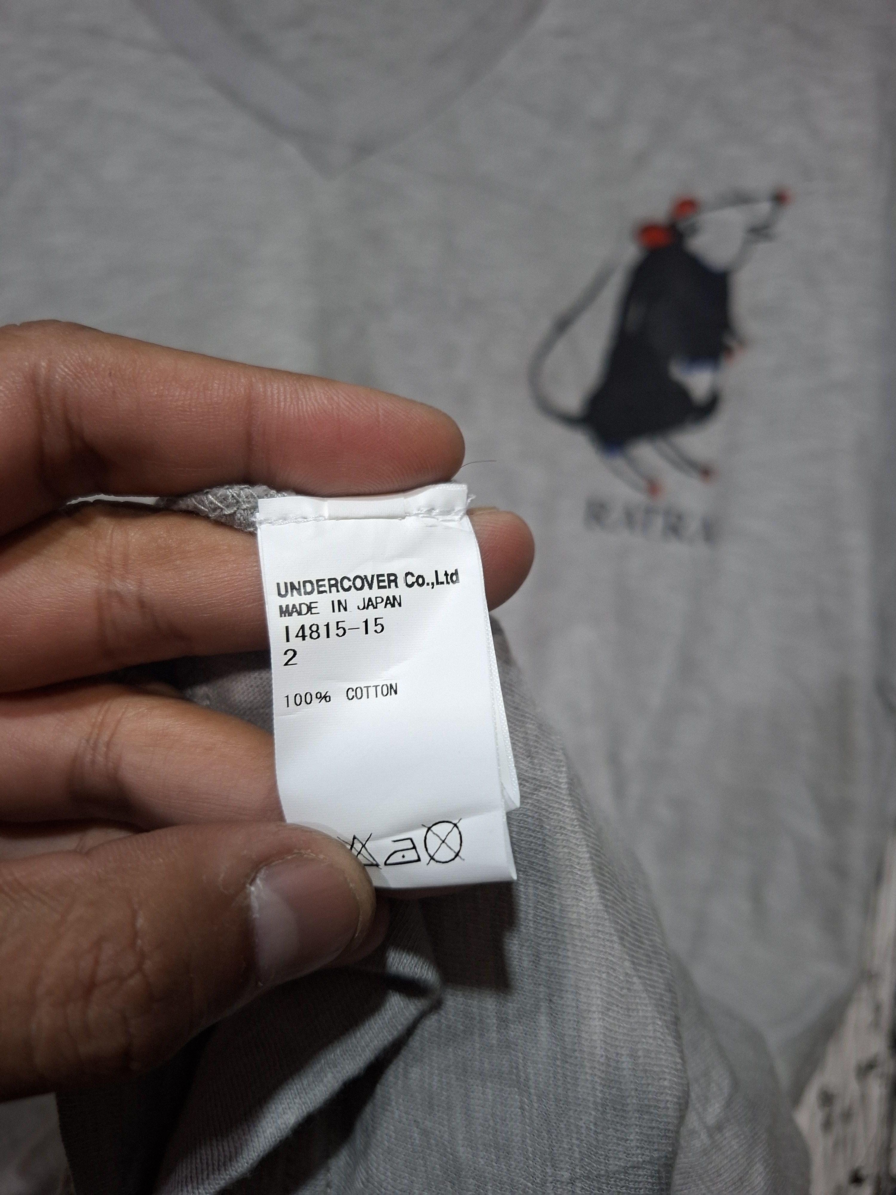 Undercover UNDERCOVER SS 2008 COLLECTION "RATRA" T-SHIRT Size US M / EU 48-50 / 2 - 9 Thumbnail