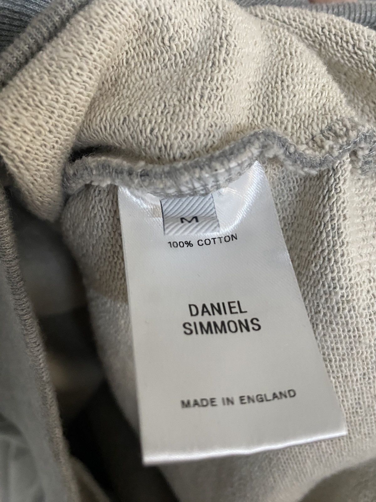 Daniel Simmons Daniel Simmons Essential Fleece Grey Gray Hoodie Size US M / EU 48-50 / 2 - 5 Thumbnail