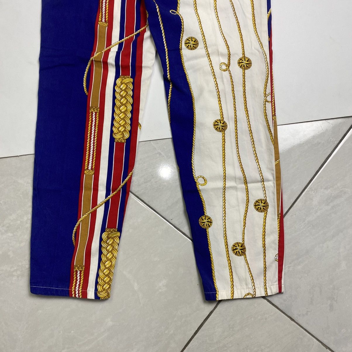 Trussardi Archive Trussardi Pattern Baroque pants Size 26" / US 2 / IT 38 - 5 Thumbnail