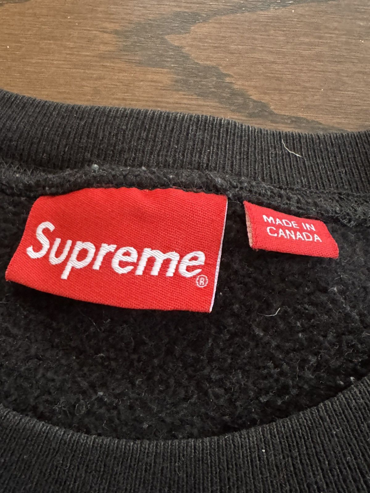 Supreme Supreme Box Logo Crewneck Black Bogo 2015 X-Large Size US XL / EU 56 / 4 - 5 Thumbnail