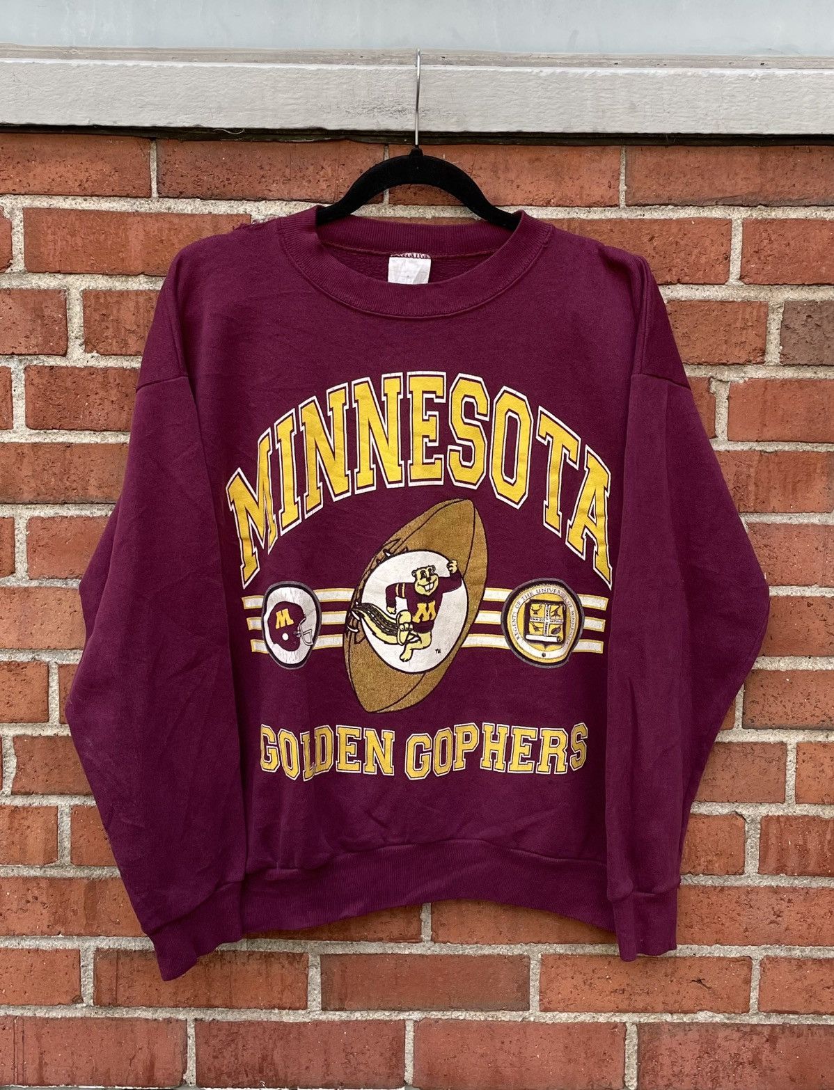 Vintage Vintage 1997 NCAA Minnesota Golden Gophers Crewneck Size US M / EU 48-50 / 2 - 1 Thumbnail