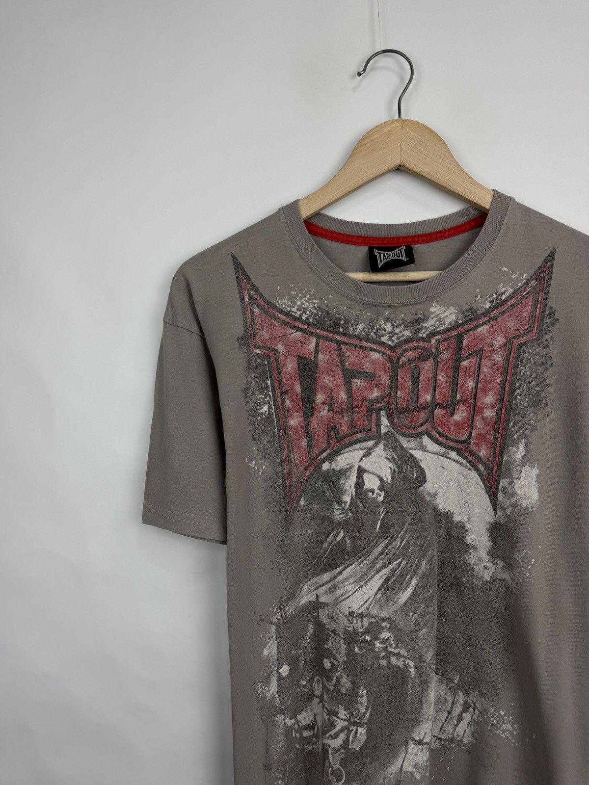Tapout 🇺🇸💀 Tapout Grim Reaper T-Shirt MMA Fight Y2K Affliction Style Size US M / EU 48-50 / 2 - 3 Thumbnail