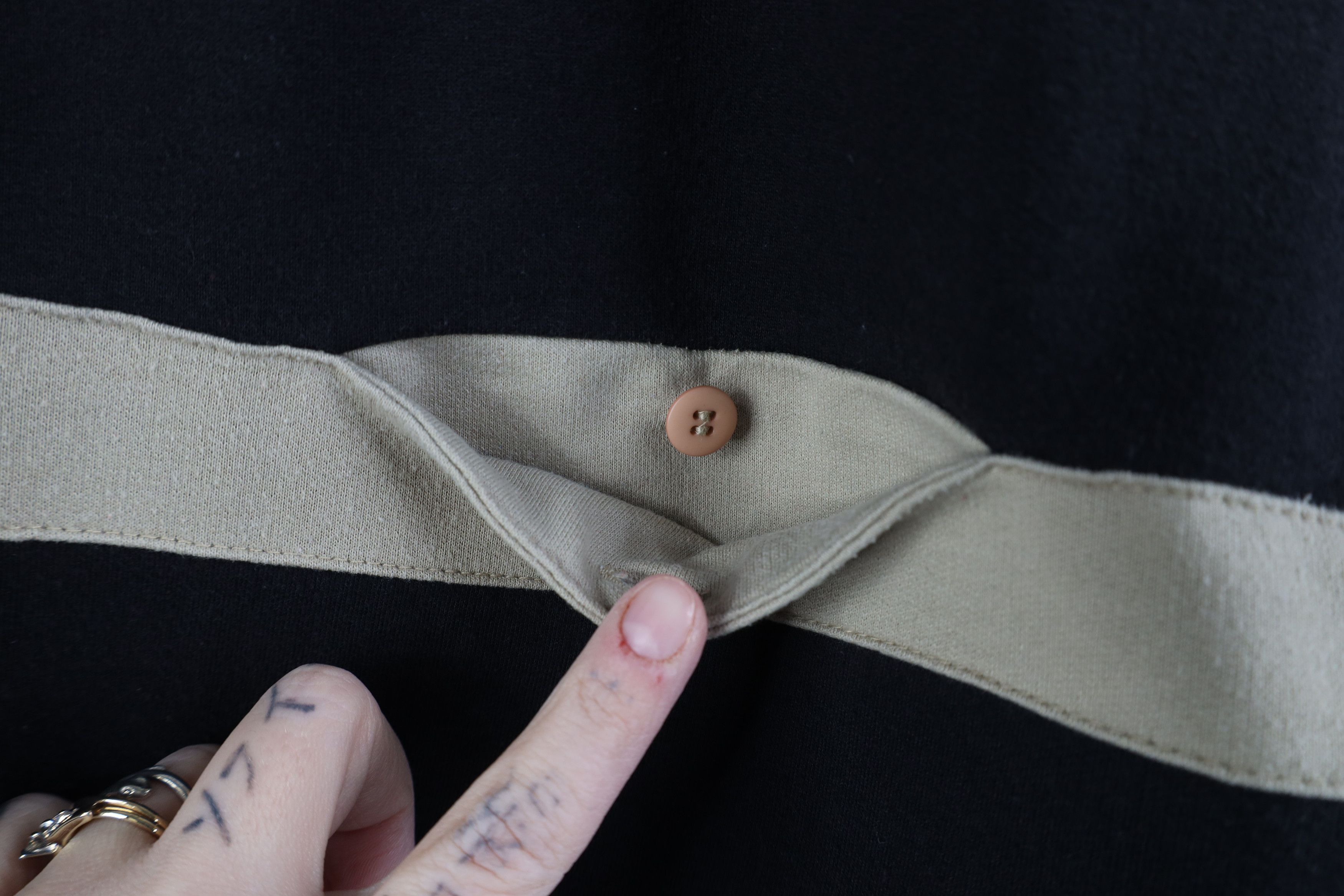 Vintage Vintage 90s Streetwear Pullover Long Sleeve Rugby Polo Size US M / EU 48-50 / 2 - 4 Thumbnail
