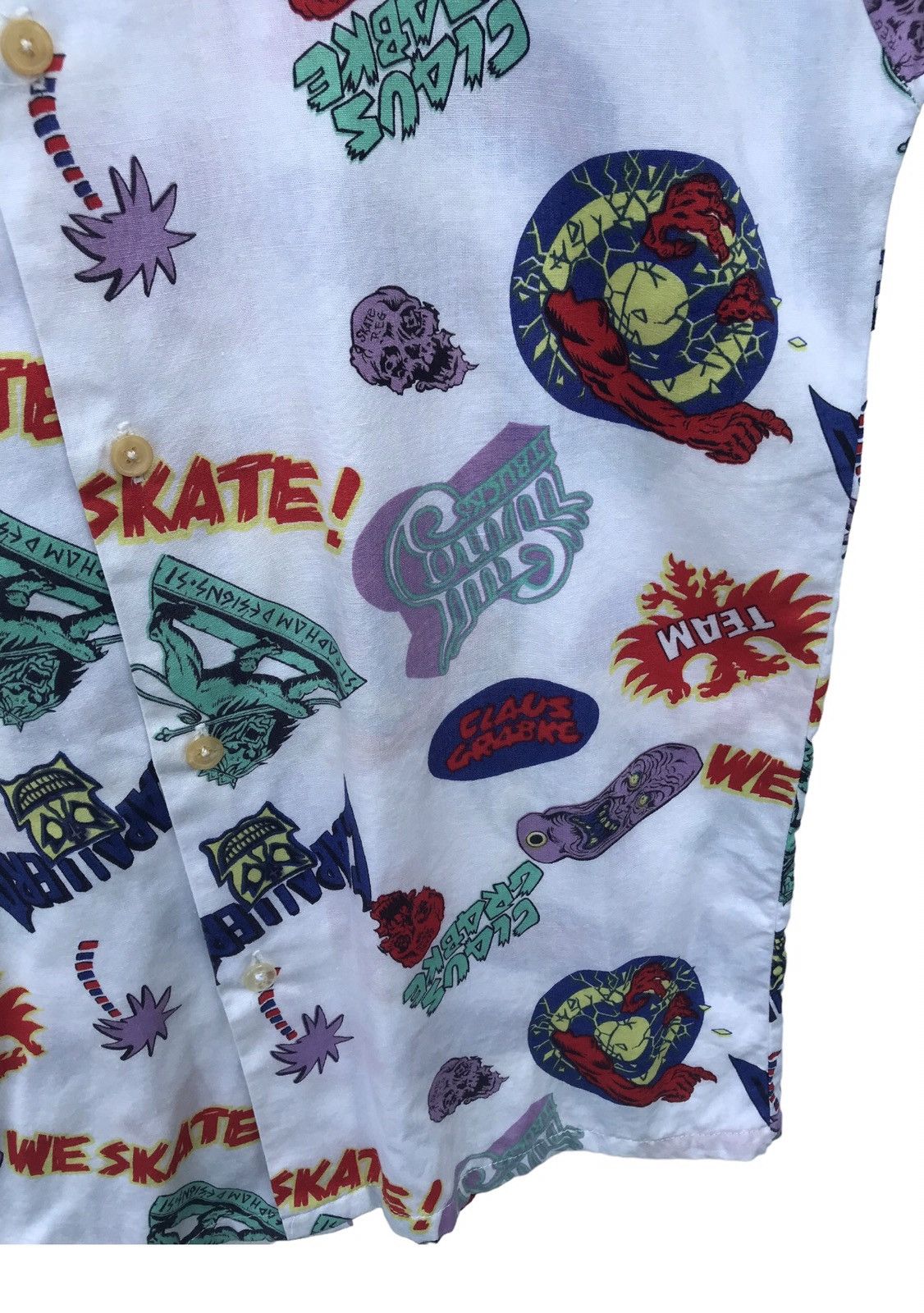 Vintage Vintage Steve Caballero Skate Overprinted Altered Shirt Size US S / EU 44-46 / 1 - 5 Thumbnail