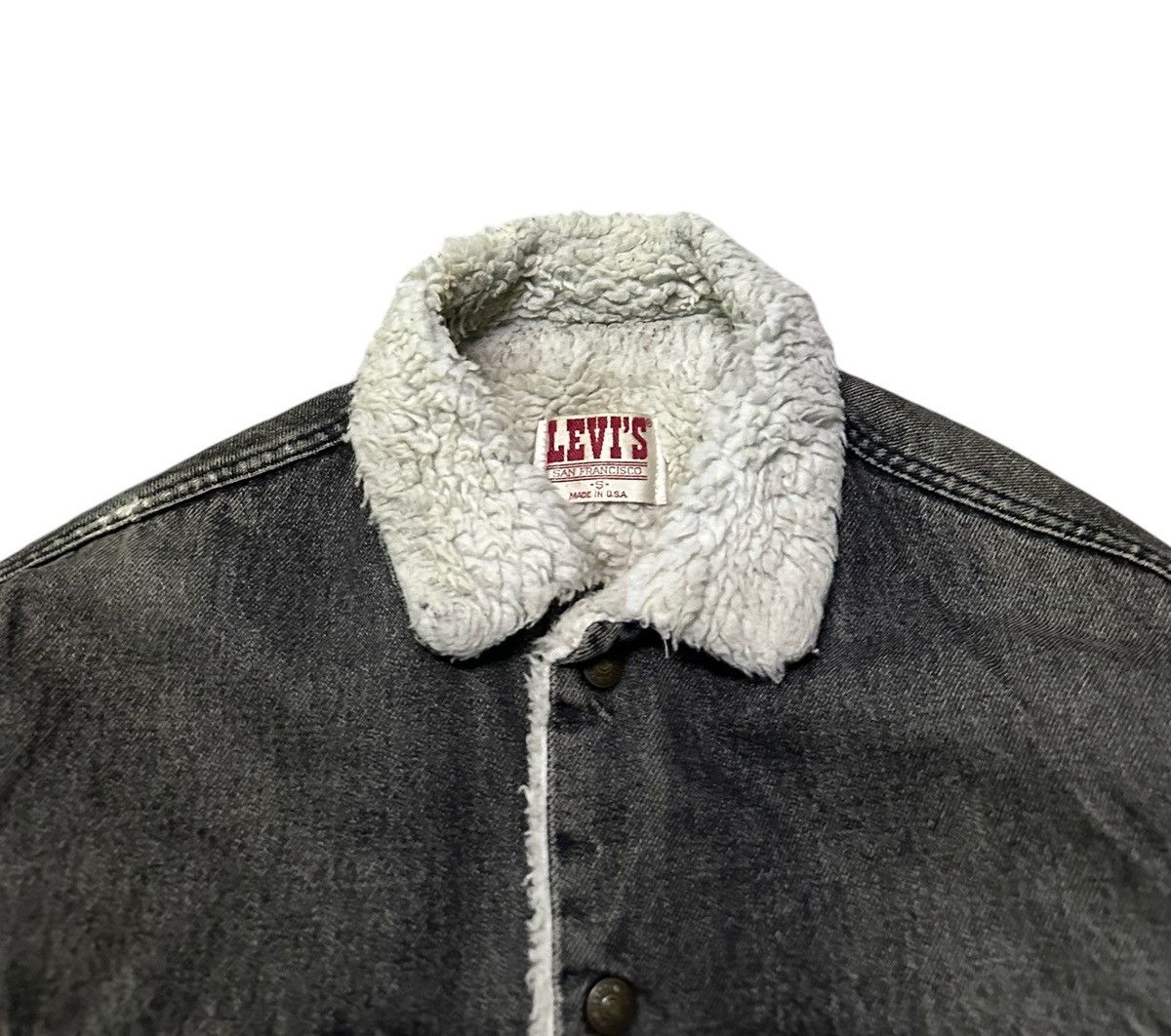 Levi's Vintage Levis sherpa trucker denim jacket Size US S / EU 44-46 / 1 - 2 Thumbnail