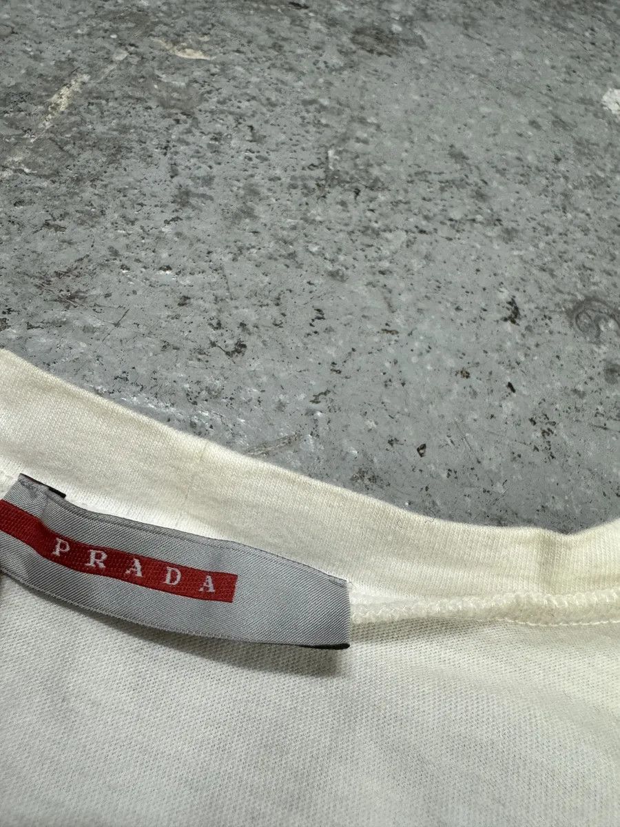 Prada AW2004 Prada Linea Rossa Women White Longsleeves Size M / US 6-8 / IT 42-44 - 5 Thumbnail