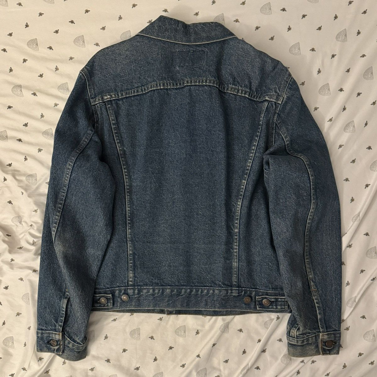 Levi's Vintage Clothing × Vintage Vintage Dark Wash Denim Jacket Size US L / EU 52-54 / 3 - 2 Thumbnail