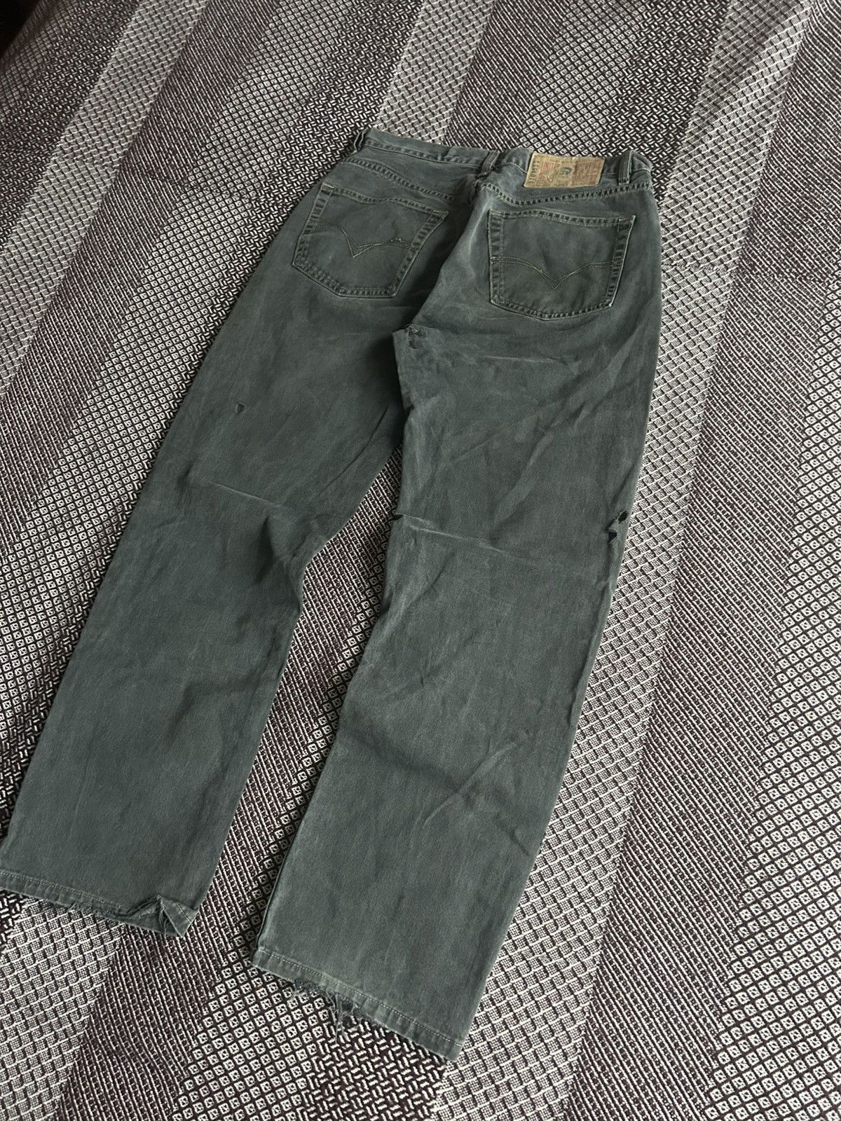 Diesel Vintage Diesel Archive Distressed Jeans 90s Thrashed Size 31 Size US 31 - 2 Thumbnail