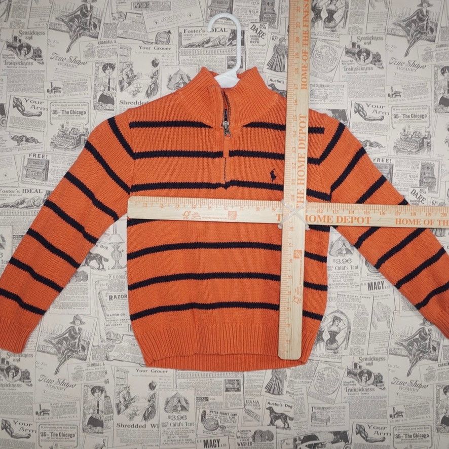 Polo Ralph Lauren 6 - Vintage / Y2K Polo ralph lauren stripe 00s knit sweater Size US S / EU 44-46 / 1 - 4 Thumbnail