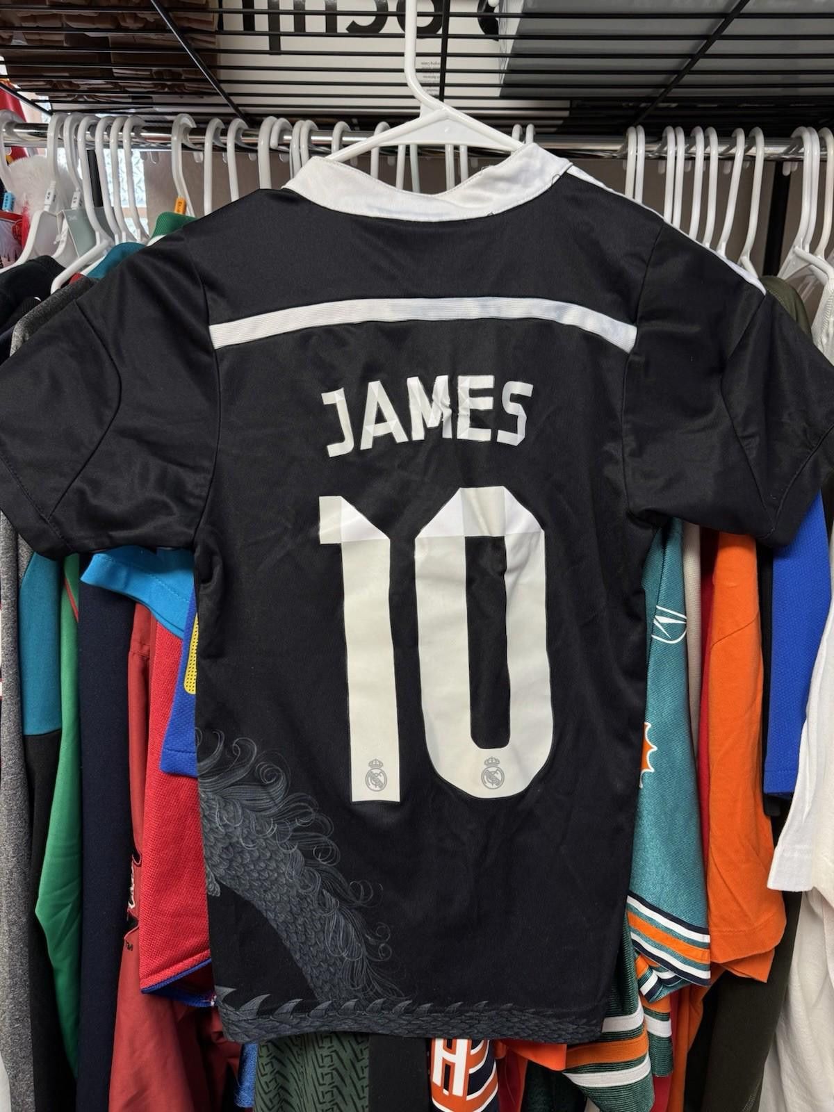Adidas Real Madrid FC Yamamoto Jersey Shirt Season 2014/15 Size YS Size ONE SIZE - 6 Thumbnail